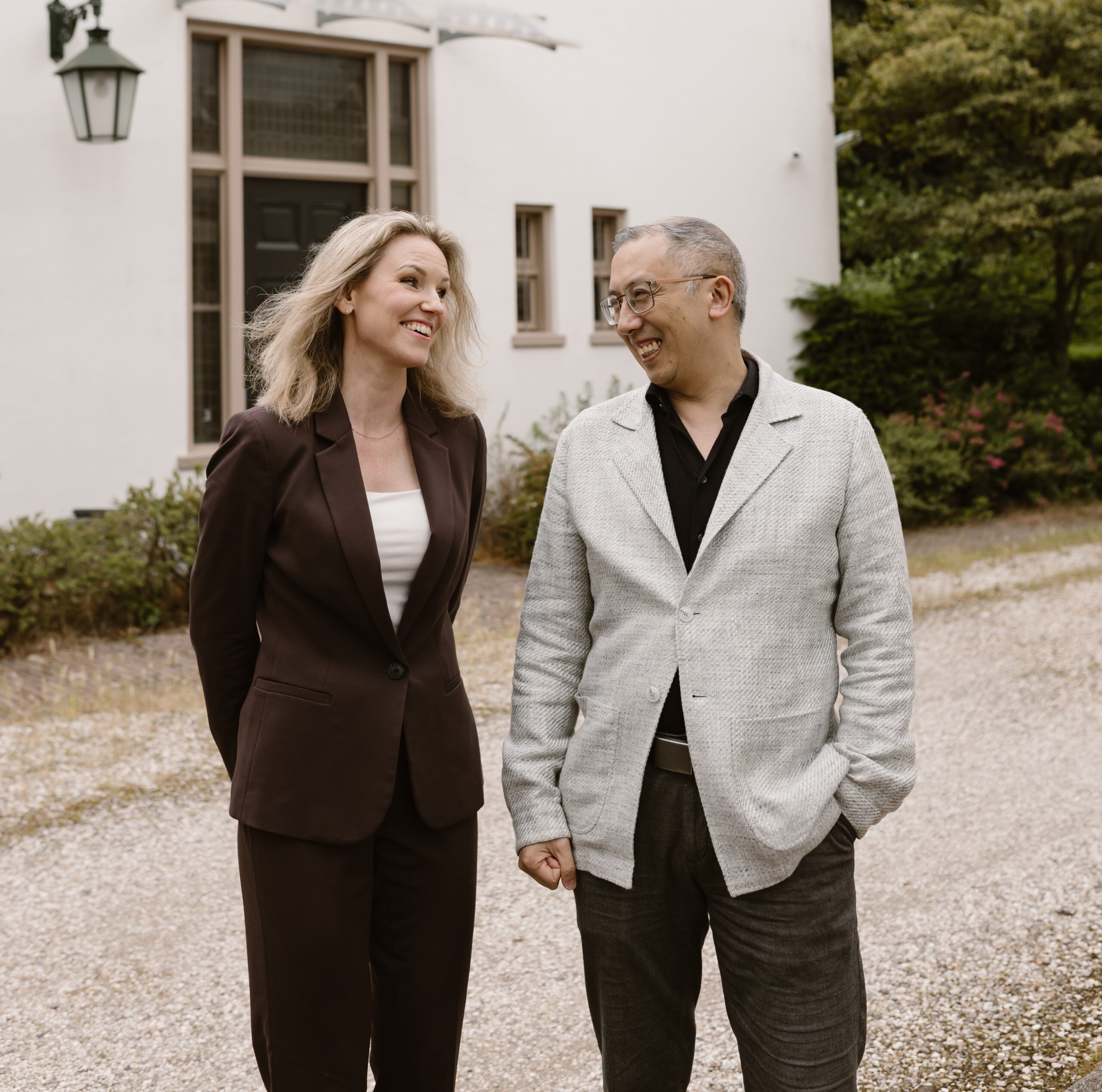 Caroline Slikker en Chi Lueng Chiu