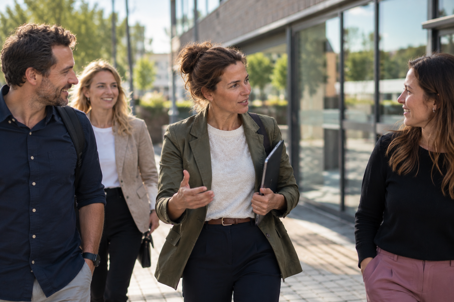 Van collega naar leider
